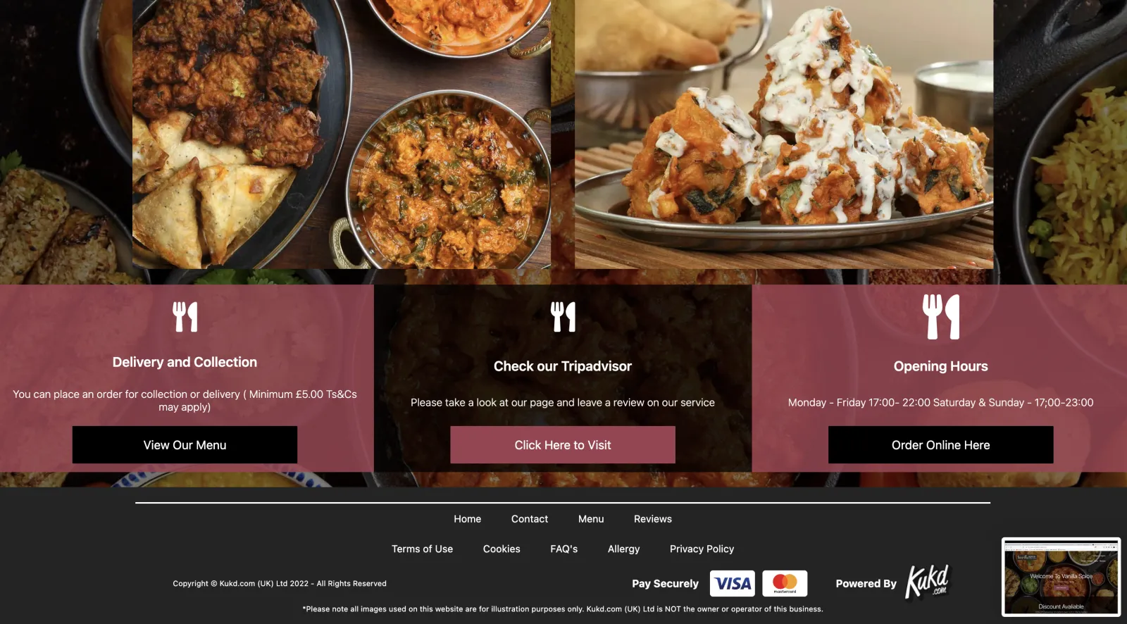 KUKD white-label restaurant website table booking and reservation system